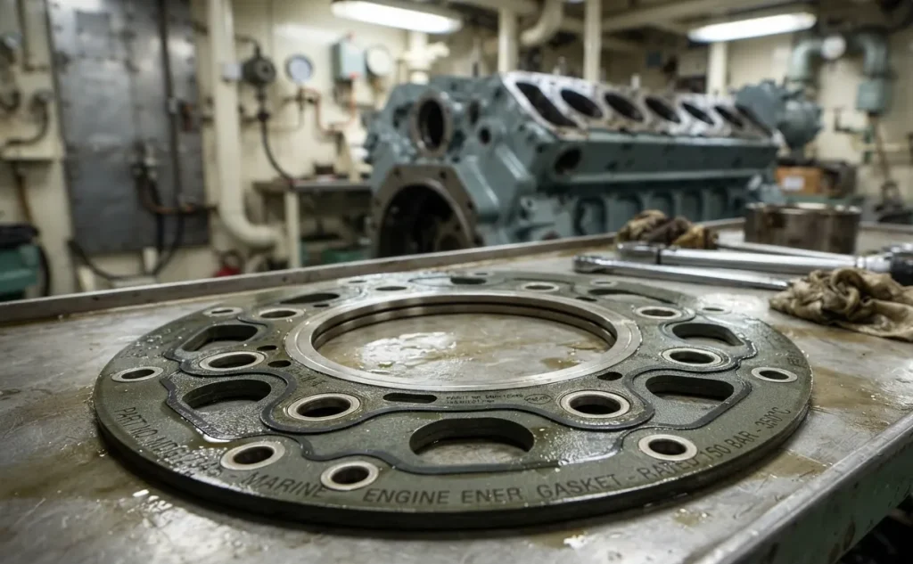 Custom marine gasket application