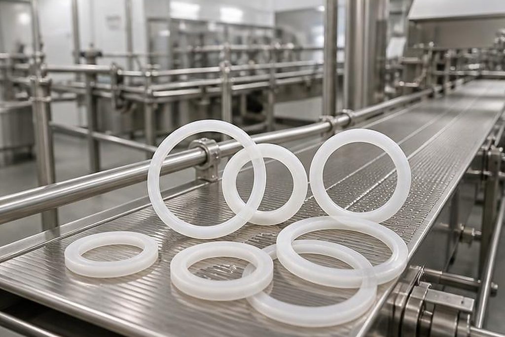 Photo-style industrial gasket image for Certified Gaskets in Melbourne for Emission Control
