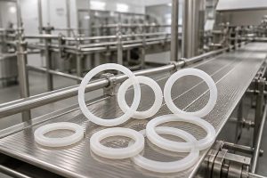 Photo-style industrial gasket image for Certified Gaskets in Melbourne for Emission Control