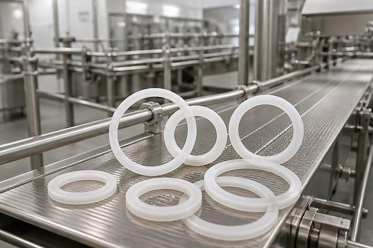 Photo-style industrial gasket image for Certified Gaskets in Melbourne for Emission Control