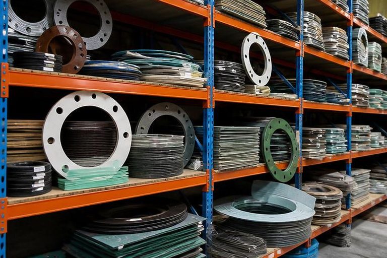 Photo-style industrial gasket image for Industrial Gaskets Supply Melbourne Custom Sealing Solutions from Gasketech