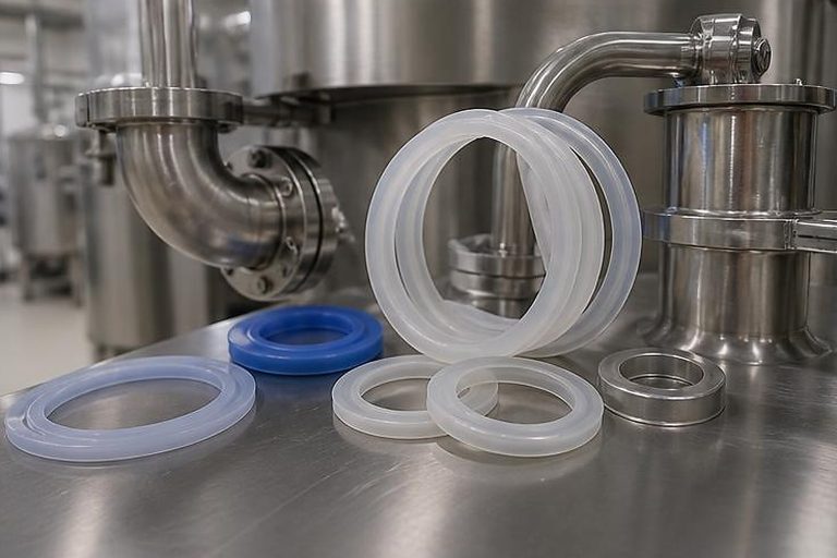 Photo-style industrial gasket image for Reliable Power Plant Gasket Supply