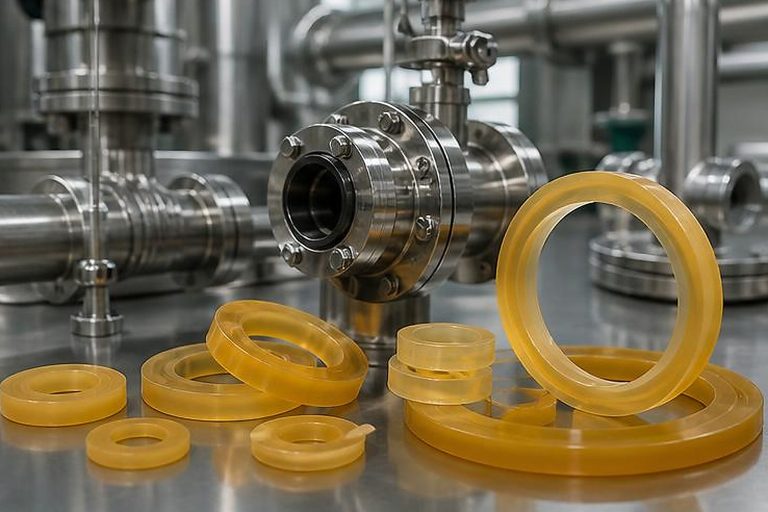 Photo-style industrial gasket image for Industrial Gaskets in Australia for Oilfield Operations