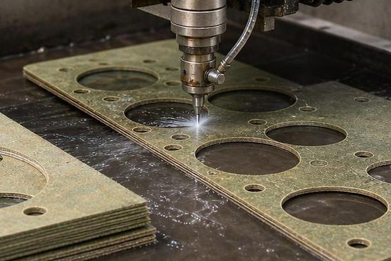 Photo-style industrial gasket image for Selecting Food-Grade Gaskets for Material Compatibility
